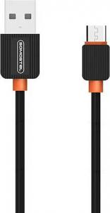 Kabel USB Somostel USB-A - microUSB 1 m Czarny (26579) 1