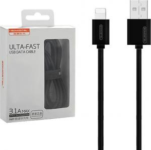 Kabel USB Somostel USB-A - Lightning 1.2 m Czarny (27231) 2