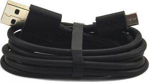 Kabel USB USB-A - microUSB 1.1 m Czarny (21942) 2