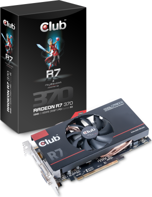 Karta graficzna Club 3D R7 370 Royal Queen 2GB GDDR5 (256 bit) DisplayPort, 2x DVI, HDMI (CGAX-R7376) 7