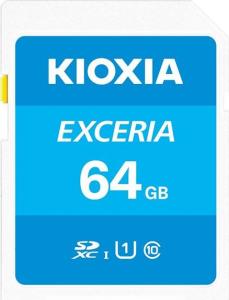 Karta Kioxia Exceria SDXC 64 GB Class 10 UHS-I/U1  (LNEX1L064GG4) 1