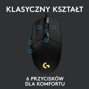 Mysz Logitech G203 Lightsync  (910-005796) 5
