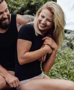 Brubeck SS00970A Koszulka damska z krótkim rękawem COMFORT COTTON czarny L 3