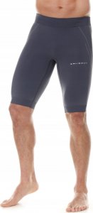 Brubeck LB10140A Spodnie 1/2 męskie RUNNING FORCE szary S 3