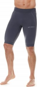 Brubeck LB10140A Spodnie 1/2 męskie RUNNING FORCE szary XXL 3