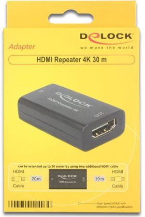 System przekazu sygnału AV Delock Repeater HDMI, 4K (11403) 2