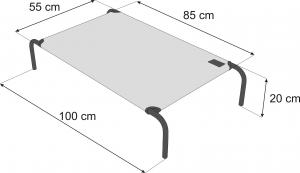 Hobbydog Legowisko Iron, Beż, r. XL 14