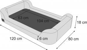 Hobbydog Legowisko Triumph Nugatowe XXL 9