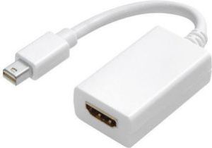 Adapter AV LogiLink DisplayPort Mini - HDMI biały (CV0036B) 1