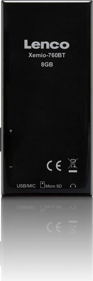 Lenco Odtwarzacz MP3 Xemio 760 BT 8GB czarny 2