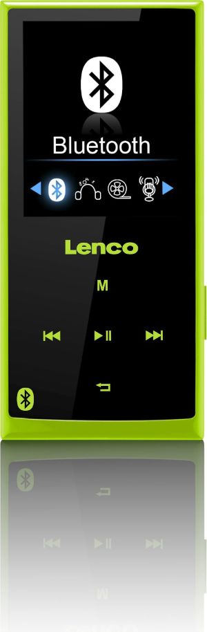 Lenco Odtwarzacz MP3 Xemio 760 BT 8GB zielony 1