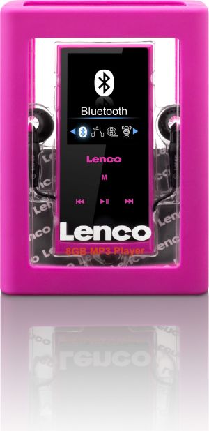 Lenco Odtwarzacz MP3 Xemio 760 BT 8GB różowy 2