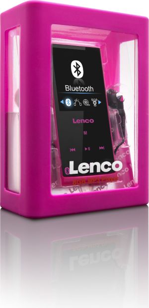 Lenco Odtwarzacz MP3 Xemio 760 BT 8GB różowy 3