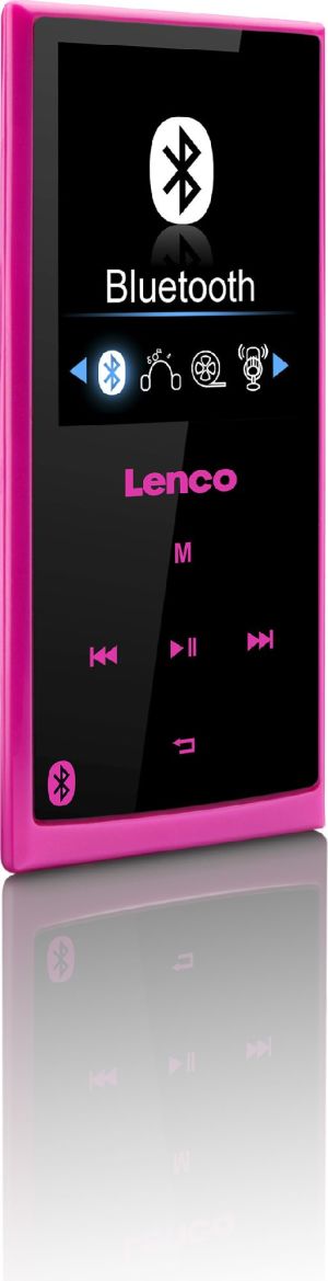 Lenco Odtwarzacz MP3 Xemio 760 BT 8GB różowy 4