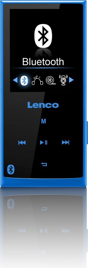Lenco Odtwarzacz MP3 Xemio 760 BT 8GB niebieski 1
