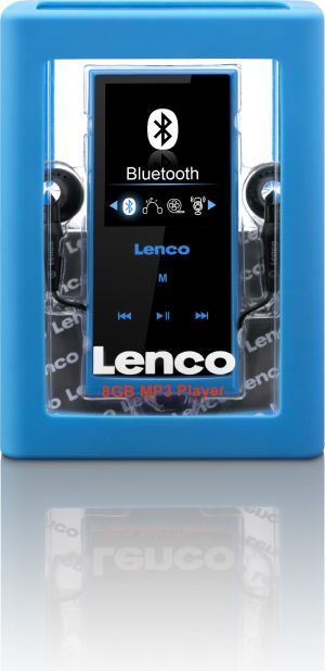 Lenco Odtwarzacz MP3 Xemio 760 BT 8GB niebieski 2