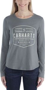 Carhartt Koszulka Carhartt Lockhart Graphic Long Sleeve T-Shirt BALSAM GREEN 1
