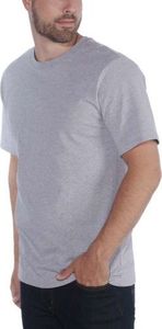 Carhartt Koszulka Carhartt Workwear Solid T-Shirt HEATHER GREY 1