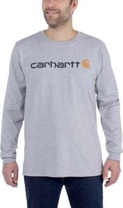 Carhartt Koszulka Carhartt EMEA Signature Graphic Long Sleeve T-Shirt HEATHER GREY 1