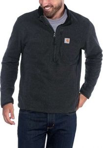 Carhartt Polar Carhartt Dalton Half Zip Fleece BLACK HEATHER 1