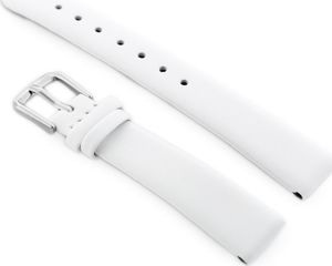 Pacific Pasek skórzany do zegarka W76 - biały - 14mm uniwersalny 2