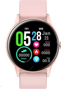 Smartwatch Pacific 01 Różowy + biały pasek 2
