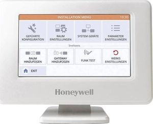 Honeywell THR99C3102 Zestaw Evohome: sterownik, podstawa z zasilaczem, 2 regulatory HR92, 2 zestawy adapterów, 2 podstawki 2