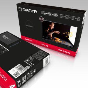 Telewizor Manta 32LFA69D LED 32'' Full HD Android 3