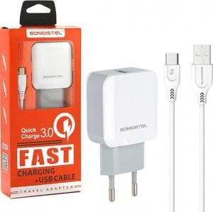 Ładowarka Somostel SMS-A12 1x USB-A 3.1 A (25671) 2