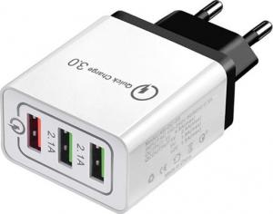 Ładowarka Vega Faston 3x USB-A 2.4 A (25312) 2