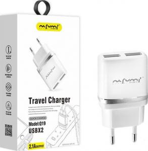 Ładowarka Nafumi Q19 2x USB-A 2.1 A (25826) 2