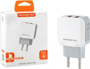 Ładowarka Somostel SMS-A13 2x USB-A 2.1 A (25680) 2