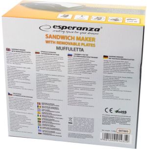 Opiekacz Esperanza Muffuleta EKT005 8