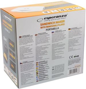 Opiekacz Esperanza Portabella EKT006W 6