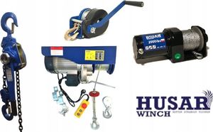 Husar Wyciągarka elektryczna z liną stalową BST S 3500 LBS 5