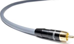 Kabel Melodika RCA (Cinch) - RCA (Cinch) 0.5m szary 1