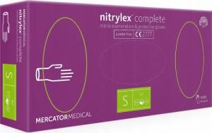 Mercator Medical Rękawice nitrylowe nitrylex complete S 100 szt. () - RD30102002 1