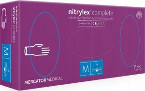 Mercator Medical Rękawice nitrylowe nitrylex complete M 100 szt. () - RD30102003 1