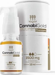 HEMPOLAND CannabiGold Premium 1500, olej, 12 ml 1