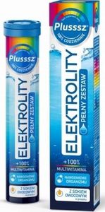 Polski Lek Plusssz Elektrolity + 100% Multiwitamina, 24 tabletki musujące 1