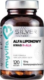 Proness MyVita Silver, Kwas alfa liponowy, R-ALA, 120 kapsułek 1