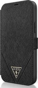 Guess Guess GUFLBKP12SVSATMLBK iPhone 12 mini 5,4" czarny/black book Saffiano 2