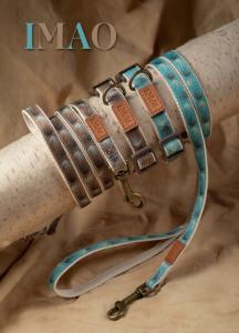 Zolux Smycz IMAO TAIGA 20 mm/1,2 m kol. niebieski 2