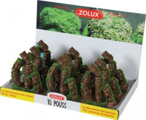 Zolux Dekoracja akwarystyczna KIPOUSS totem 3 kolumny- z nasionami żywych roślin 2