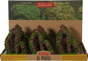 Zolux Dekoracja akwarystyczna KIPOUSS totem 3 kolumny- z nasionami żywych roślin 5