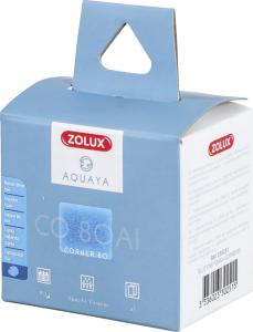Zolux AQUAYA Wkład gąbka Blue Fine Foam I Corner 80 1
