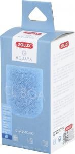Zolux AQUAYA Wkład gąbka Blue Foam Classic 80 1