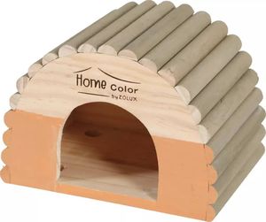Zolux Domek drewniany Home Color z bali S 150x210x150 mm 1
