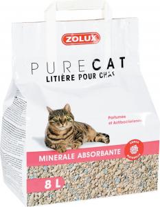 Żwirek dla kota Zolux PureCat Antybakteryjny Kwiatowy 8 l 1