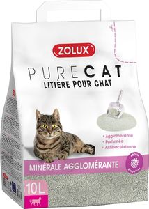 Żwirek dla kota Zolux PureCat Kwiatowy 10 l 2